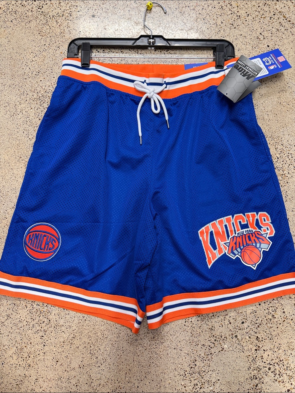 New York Knicks basketball Athletic Mesh Shorts